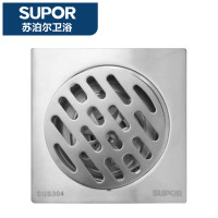苏泊尔(SUPOR)卫浴304不锈钢洗衣机卫生间淋浴室防臭地漏5100T4-11-LS 3英寸地漏【防回水，防臭，防堵，防虫】
