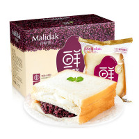 玛呖德 糕点 紫米面包770g/箱装