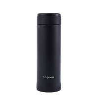 象印(ZO JIRUSHI)保温杯SM-ASE50 进口304不锈钢双层真空保温保冷水杯 黑色 500ml