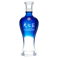 洋河(YangHe) 蓝色经典 天之蓝 52度 480ml 单瓶装 浓香型白酒 口感绵柔
