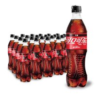 可口可乐（ CocaCola ）零度 无糖零卡 汽水 碳酸饮料 500ml*24瓶 整箱装