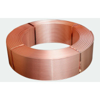 帮客材配 佳恒 家用空调铜管(φ12*0.8mm) 木轮包装 120(±2)KG / 盘 金色 金色