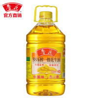 鲁花5S压榨一级花生油5L 特香纯正