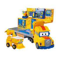 超级飞侠-卡尔叔叔救援车厢720807 套装儿童玩具套装 多种搭配玩法