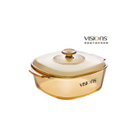 康宁晶彩透明锅 VS-3-RV/CN 3升（方形煮锅）单位：