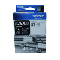 兄弟(brother) LC599XL-BK黑色大容量墨盒 适用机型：brother/MFC-J3520/J3720