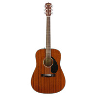芬达自营 Fender CD-60S系列 原声 单板民谣木吉他 圆角全桃花芯木41寸 ALLMAH 自然色 全桃花芯木