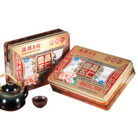 港琪(GANGQI) 壹品五仁月饼1盒（一盒6粒）1箱10盒 净含量：660g，1箱起订