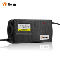 雅迪电动车原装 铅酸电池充电器 60V20AH通用电瓶车充电器智能散热三圆线充电器