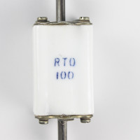 德力西电子元件陶瓷熔断器熔芯RTO-100/100A