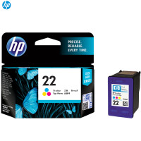 惠普(hp) C9352AA 22彩色墨盒彩色 适用HP Officejet J3608 J5508