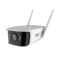 海康威视无线WiFi双天线1080P高清手机远程监控红外夜视户外摄像头 对讲款 DS-IPC-E12H-IWT 128g 8mm