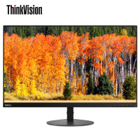 联想(ThinkVision) S22e-10 21.5英寸窄边框 高清液晶商用显示器/黑色