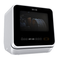 美的(Midea) 华凌Vie1 台式免安装洗碗机 4套全自动