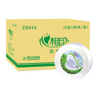 心相印大卷纸大盘纸 ZB010 3层188米12卷卫生纸手纸厕纸纸巾卷筒纸酒店企业宾馆商务公用