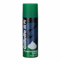 吉列(GILLETTE)剃须泡酷爽薄荷型210g（单位：瓶）