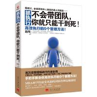抓执行：不会带团队，你就只能干到死！