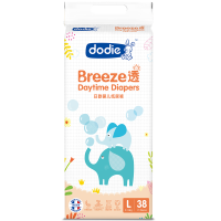 Dodie Breeze 透 · 日款婴儿纸尿裤（L码）38片
