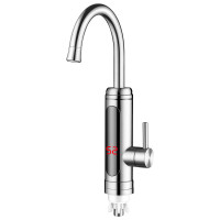 欧琳(OULIN) 电热水器 电热水龙头 JDS-4D 漏保插头款 银色