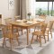 1.3米一桌六椅丨原木色