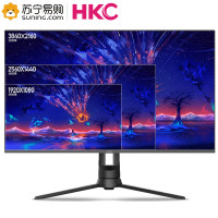HKC GX329 31.5英寸1500R曲面 液晶电脑电竞游戏显示器RGB灯光