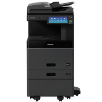 东芝（TOSHIBA）FC-2610AC 复印机 A3幅面 激光彩色复印机 25页/分钟（主机、输稿器、双纸盒、工作柜）
