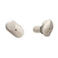 索尼(SONY) 无线降噪立体声耳机WF-1000XM3SM（铂金银）