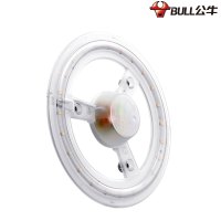 公牛（BULL）磨砂灯贴 18W 日光色 LED吸顶灯灯珠灯泡灯条灯芯改造灯板贴片单灯节能防频闪圆形灯贴