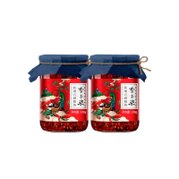 李子柒铁观音剁椒酱230g*2瓶