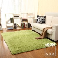 宿舍加厚阳台地毯客厅沙发茶几毯卧室满铺地毯垫简约可水洗ins风_1_39 1×1.6米 茶绿