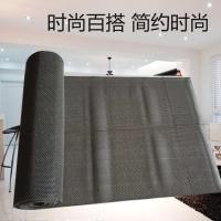 PVC垫厕所防滑垫塑料隔水垫卫生间防水垫浴室防滑地垫！_551 90*1米（加厚款） 灰色