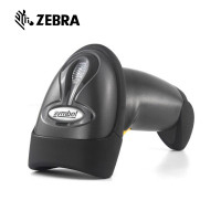 斑马(ZEBRA) LI2208条码扫描枪扫码枪条码枪扫描枪一维手持便携式扫描仪 黑白