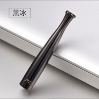 zobo正牌烟嘴清洗循环型拉杆过滤器男女士净烟器中细烟通用健康烟具 黑冰