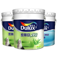 多乐士(Dulux) 家丽安净味内墙乳胶漆 墙面漆油漆涂料 A991+A914 51L套装 哑光白色 哑光白色