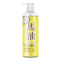 Loshi日本北海道马油身体乳保湿润肤乳液持久滋润防止干裂 485ml