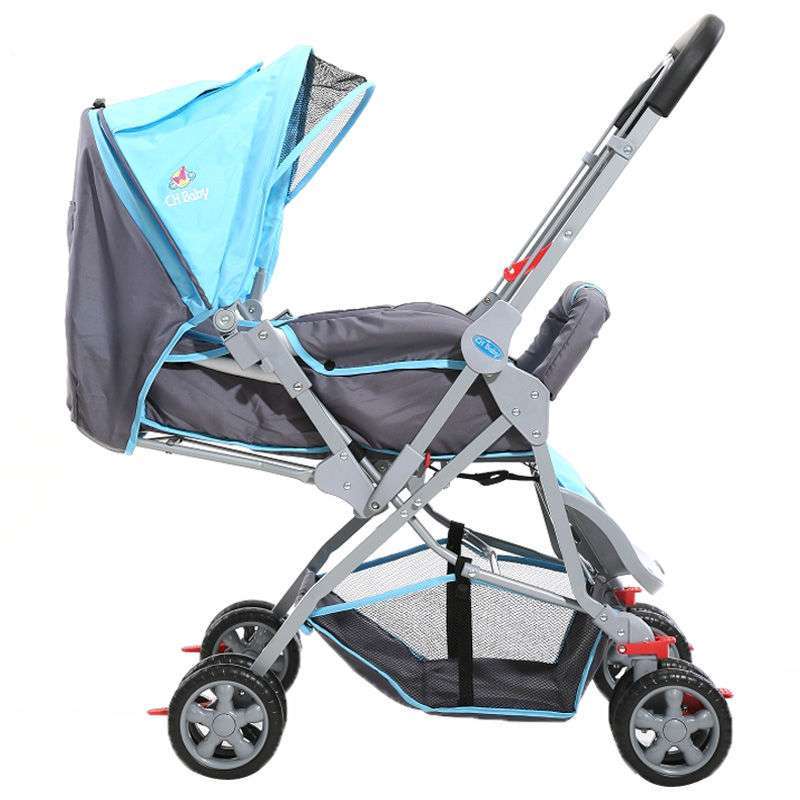 晨辉婴宝/chbaby平躺双向推车a712a蓝色