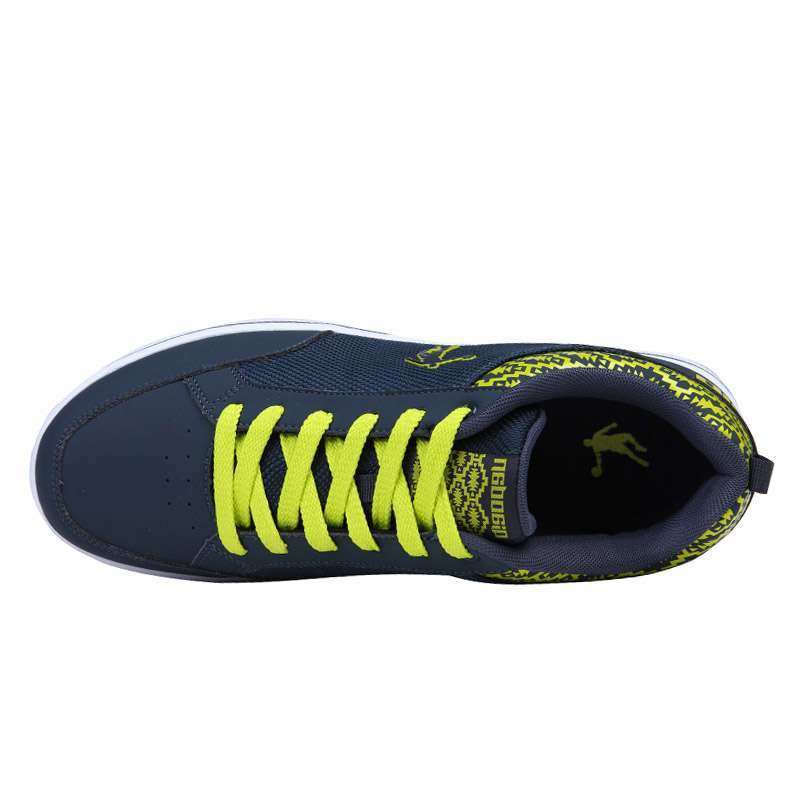 乔丹男款板鞋xm3320511墨灰樱草黄42