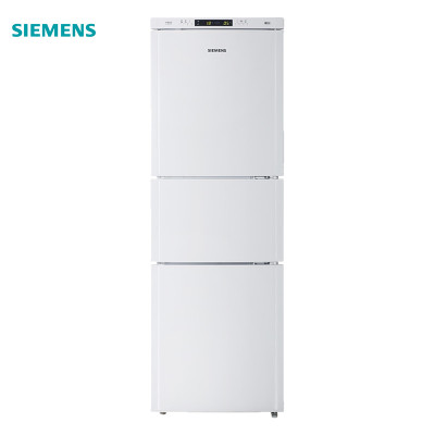 西门子(siemens) bcd-218(kk22f0012w) 218升 三门冰箱(白色)