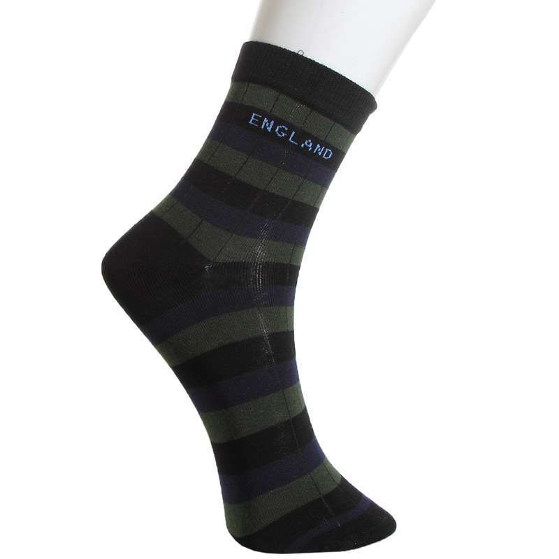 england精梳棉休闲男袜杂色3双装(26-28)5122-1