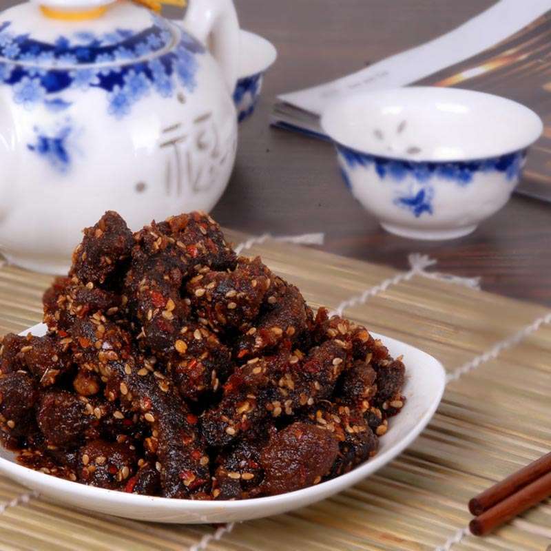 蜀道香 肉干肉脯 天椒麻辣牛肉干100g（休闲零食）