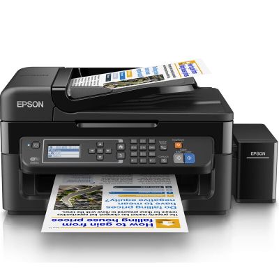 爱普生 (epson) l565 墨仓式传真打印一体机(打印,复印,扫描,传真