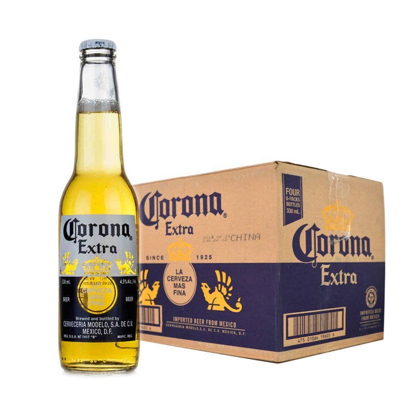 CORONA/科罗娜 特级啤酒330ML*24瓶/箱