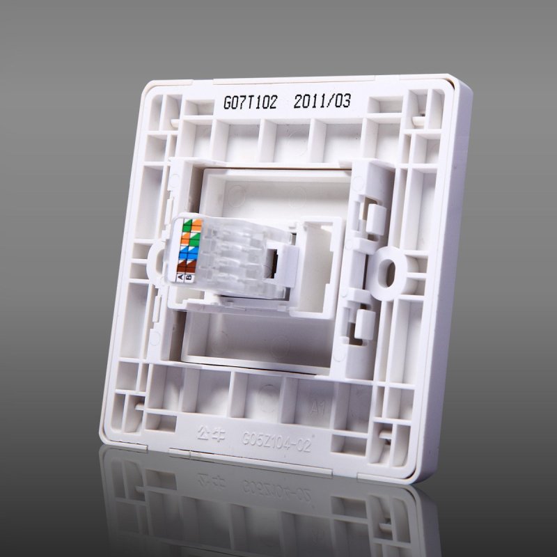 公牛開關插座網線插座86型電腦網絡插座面板電腦插座網絡開關面板g07t