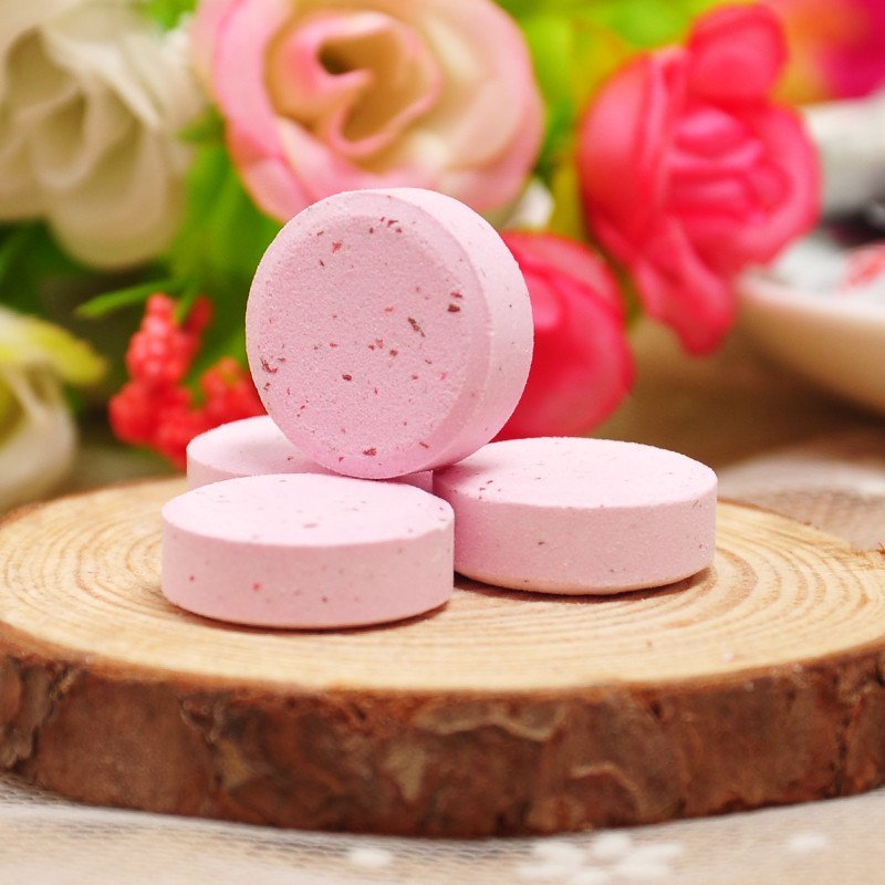 意大利原装进口galatine佳乐锭牛奶片100g草莓味袋装