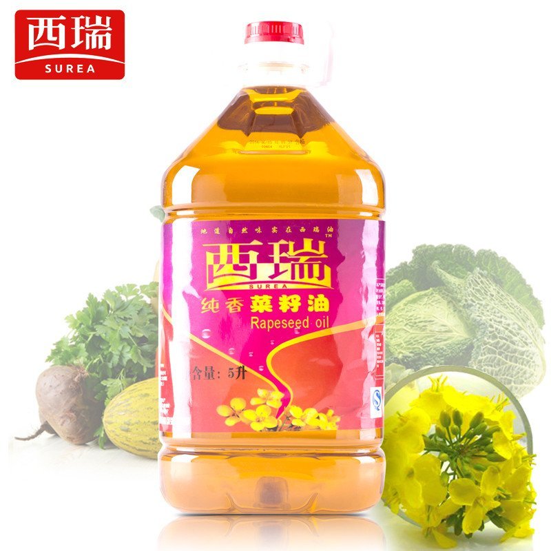 西瑞纯香菜籽油 西瑞(surea)食用油