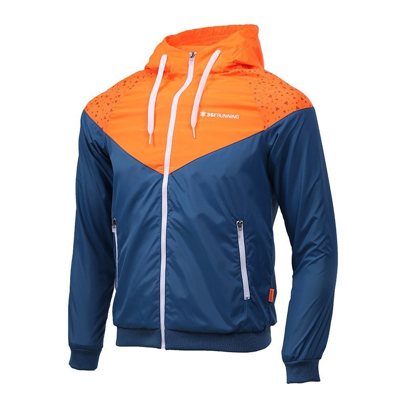 361度男装外套 2016春季新款361运动服休闲夹克跑步上衣 551612301 l