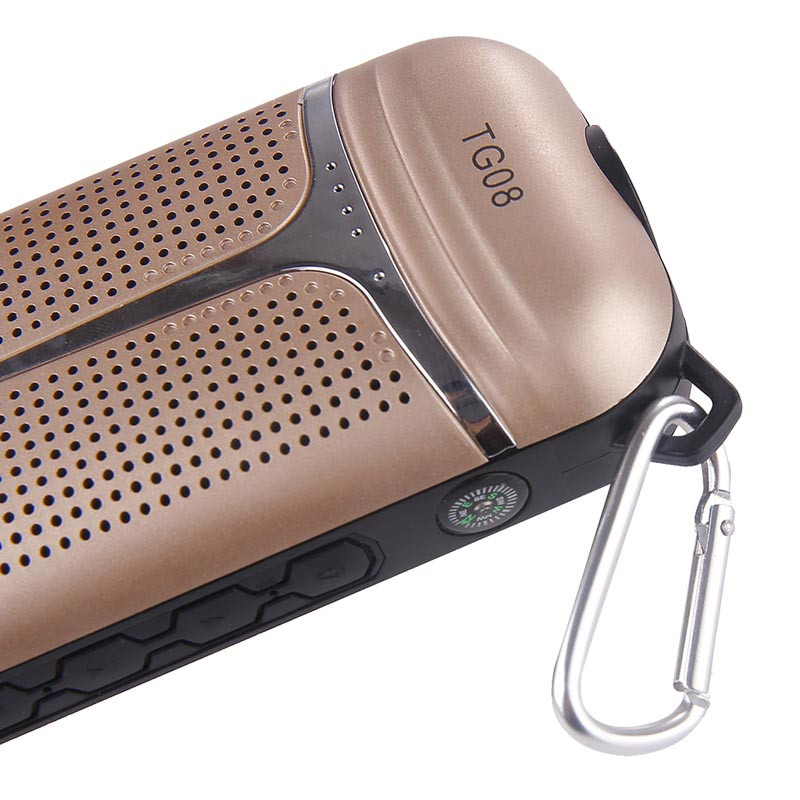 手电筒音箱户外骑行蓝牙音箱插卡音响山地自行车音箱充电宝低音炮