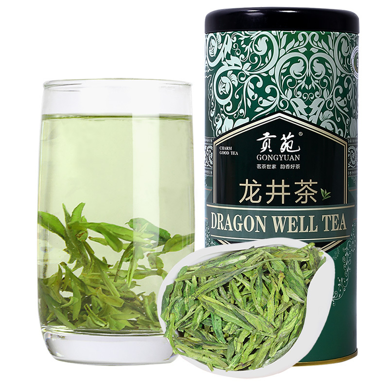 贡苑 茶叶龙井茶250g （内含2罐）