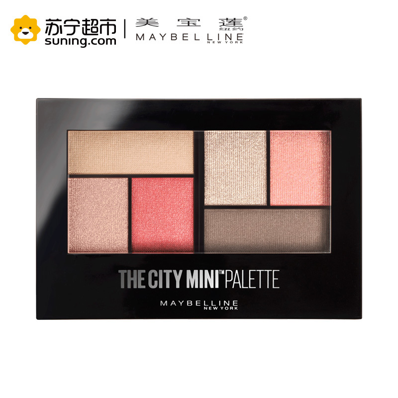 美宝莲(Maybelline)纽约时刻迷你眼影盘 轻甜时刻 6.1g