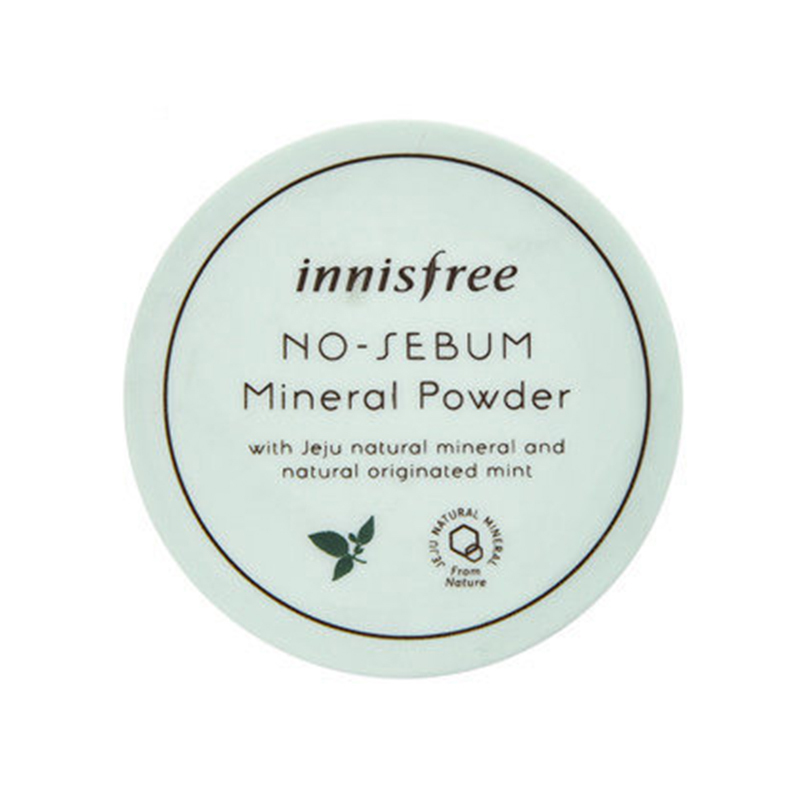 innisfree悦诗风吟 矿物散粉 吸油纸定妆粉 5g